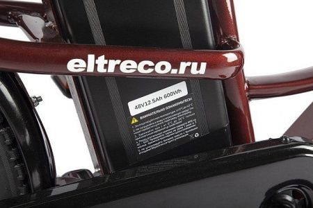 Велогибрид GREEN CITY e-ALFA LUX темно-серый