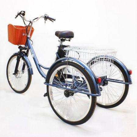 Электровелосипед GreenCamel Трайк-24 (R24 500W 48V 10Ah) синий