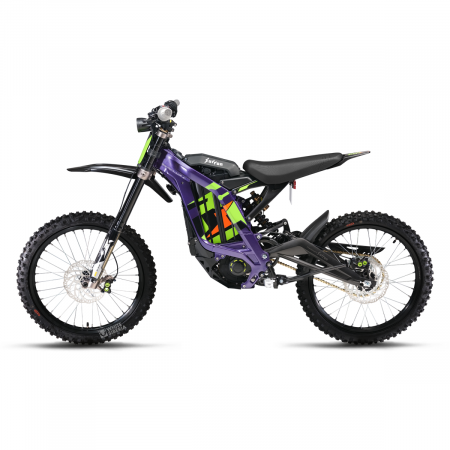 Электромотоцикл SUR-RON X Light bee 6000W 60V40AH (фиолетовый)