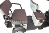 Электротрицикл Rutrike Gelbert Beta 48V/60V 800Вт серебристо-белый