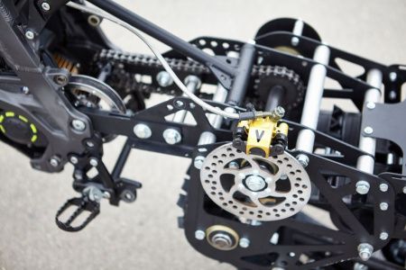 Комплект для переделки Surron X в snow bike